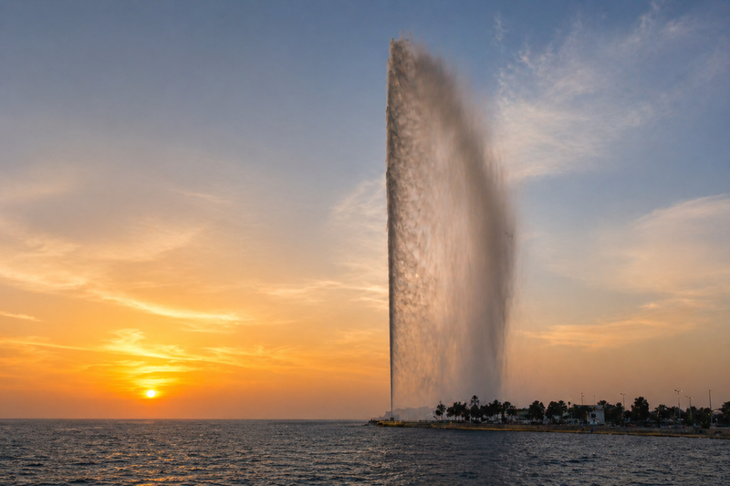 Jeddah Corniche and Fountain